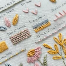 دورة أساسيات التطريز - المستوى الأول (أونلاين)